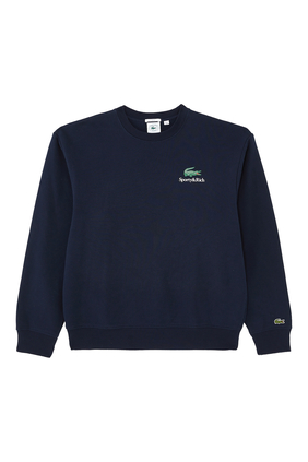 Sporty & Rich x Lacoste Play Tennis Crewneck Sweater
